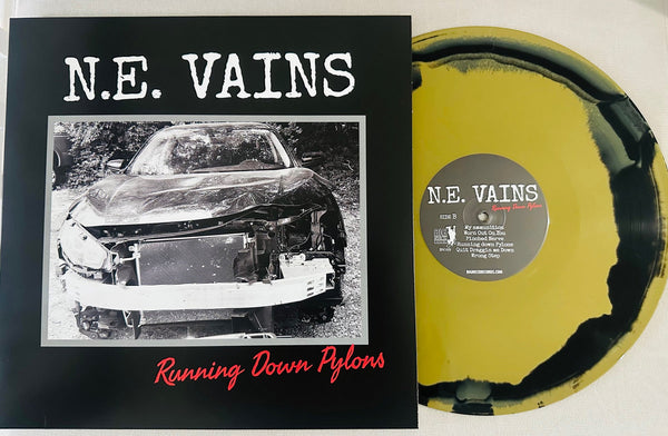 N.E. Vains – Running Down Pylons [GOLD / BLACK VINYL] - New LP