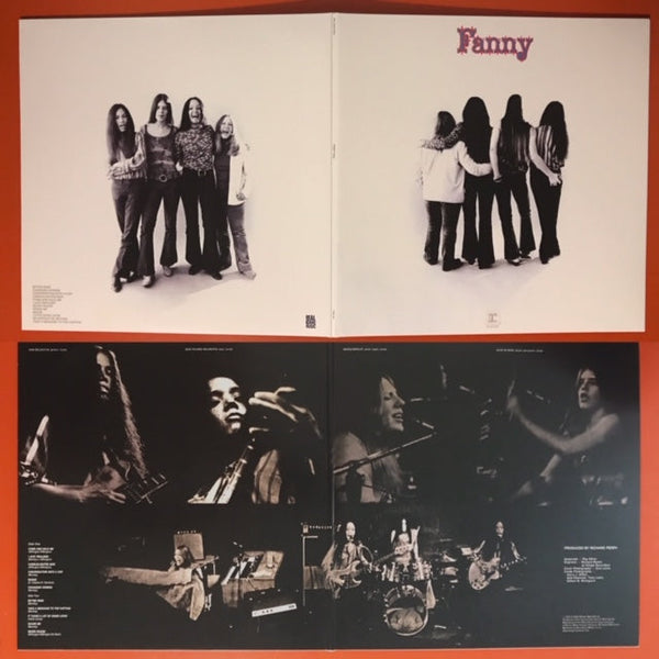 Fanny - S/T [orange crush vinyl]– New LP