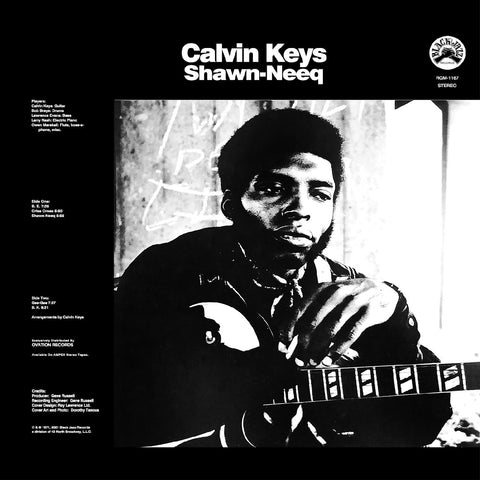 Keys, Calvin – Shawn-Neeq – New LP