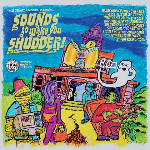 Various Artists –  SKiN GRAFT Records Presents... Sounds To Make You Shudder! [2xLP Silk-Screened LP + 18 Lobby Cards] - New LP
