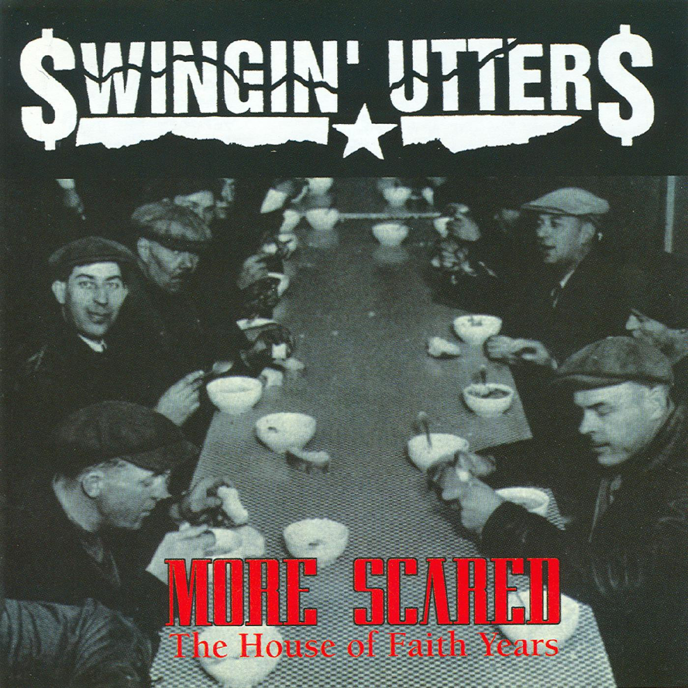 Swingin' Utters – More Scared [BLACK & WHITE VINYL] - New LP