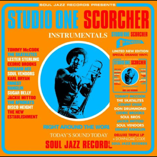 Various Artists – STUDIO ONE SCORCHER (Instrumentals) [ORANGE VINYL 3xLP IMPORT] – New LP