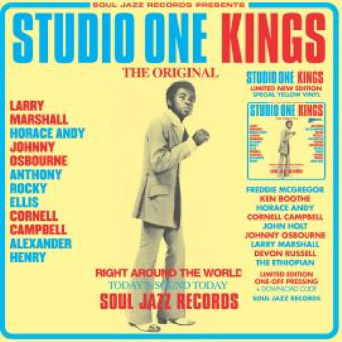 Various Artists – STUDIO ONE KINGS [YELLOW VINYL 2xLP IMPORT] – New LP