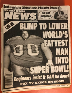 Weekly World News –  January 2002 — Used Magazine