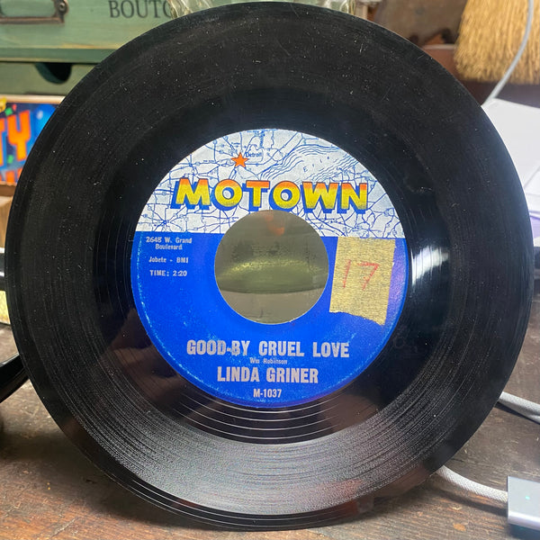 Griner, Linda ‎– Good-By Cruel Love –  Used 7"