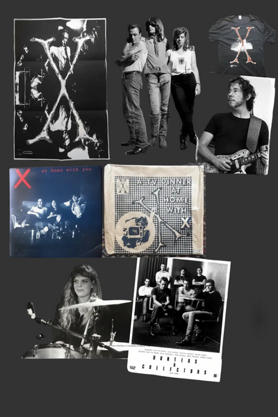 PREORDER: X (Australia) - At Home With You [BLUE or BLACK VINYL] – New LP