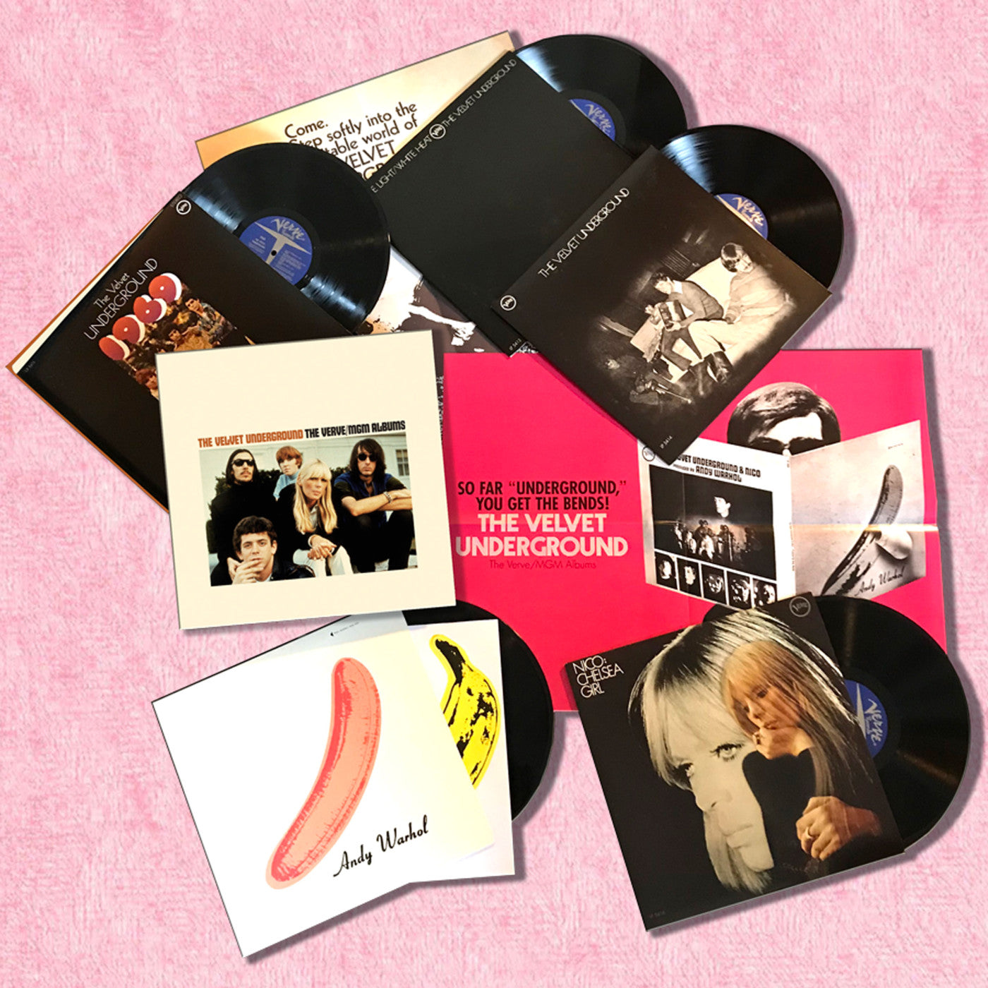 Velvet Underground, The - The Verve/MGM Albums 5-LP Deluxe Box Set