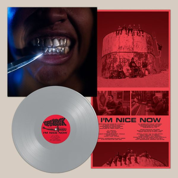 Upchuck – I'm Nice Now [SILVER VINYL w/ poster (and bonus temp tattoos!)] – New LP