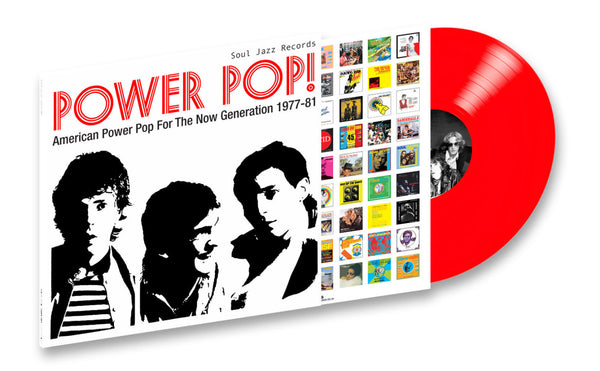 Various Artists – POWER POP! American Power Pop For The Now Generation 1977-81 [TRANSPARENT RED VINYL IMPORT] – New LP
