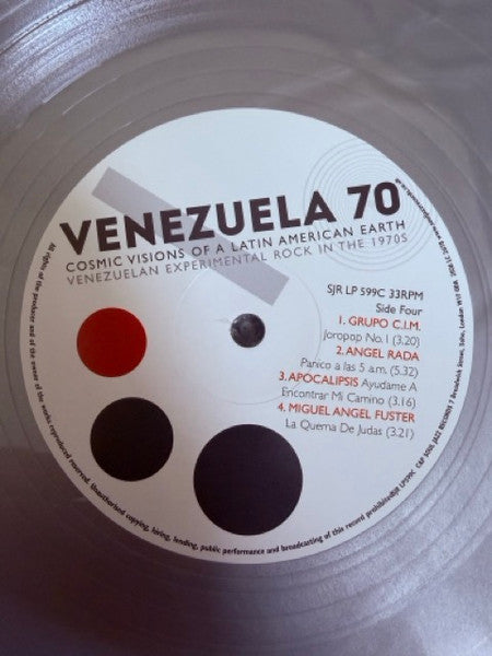 Various Artists – VENEZUELA 70: Cosmic Visions Of A Latin American Earth - Venezuelan Experimental Rock In The 1970s [SILVER VINYL 2xLP IMPORT] – New LP
