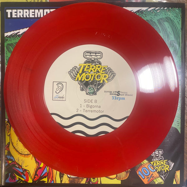 Terremotor – Surf'n Cachaca [RED VINYL; Instrumental Surf Rock; Brazil] – New 7"