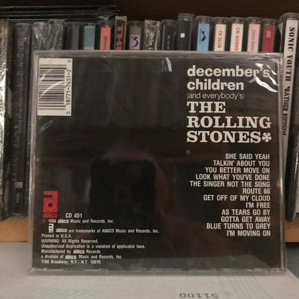 Rolling Stones, The - December's Children (And Everybody's) - New CD