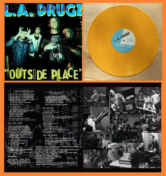 PREORDER: L.A. Drugz ‎– Outside Place [GREEN NOISE EXCLUSIVE! GOLD VINYL] - New LP