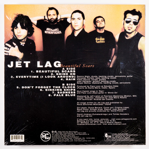 Jet Lag  – Beautiful Scars [LP + 7"] – New LP