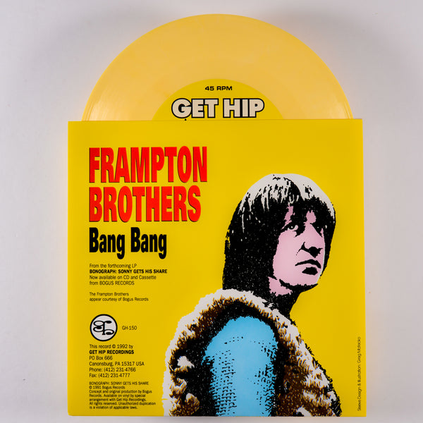 Cynics, The / Frampton Brothers - Bonograph Split: I Got You / Bang Bang [CREAM VINYL] - New 7"
