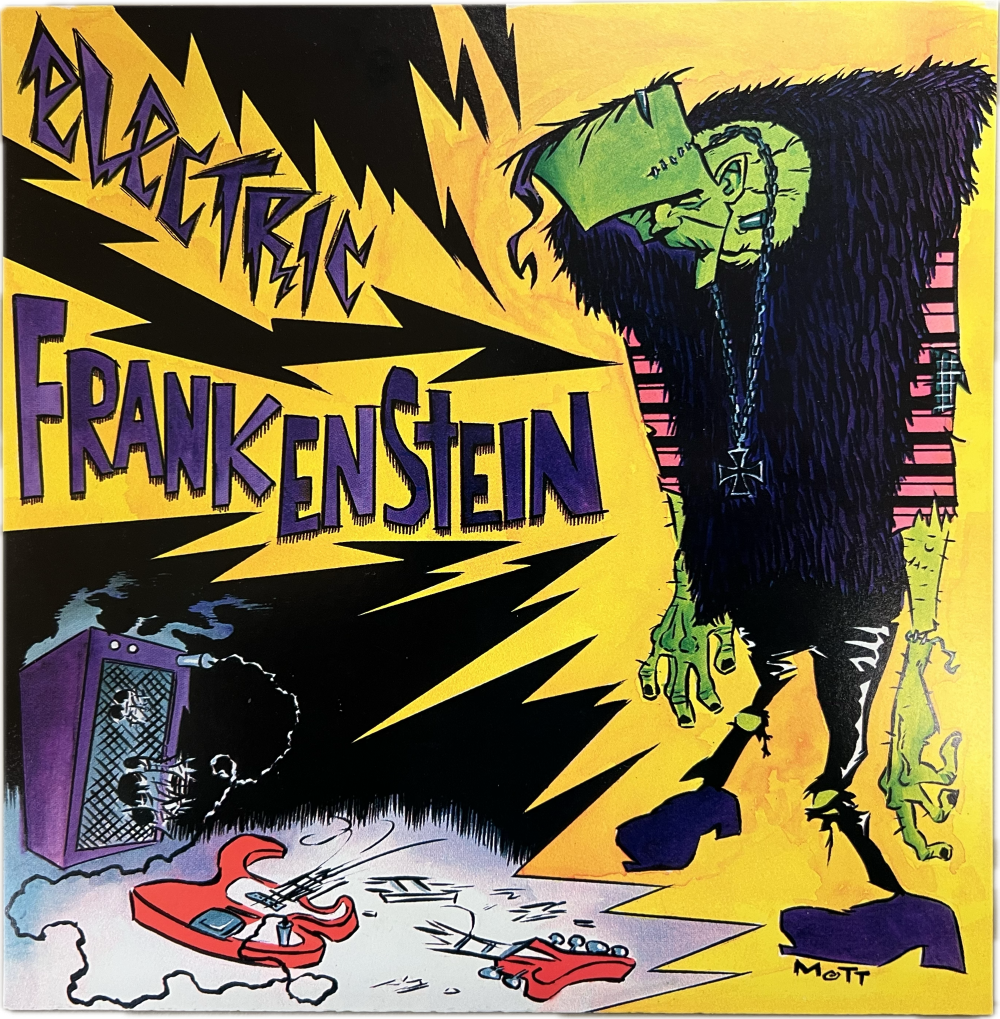 Electric Frankenstein - Not Wit' U [PURPLE or GREEN Vinyl] - New 7"