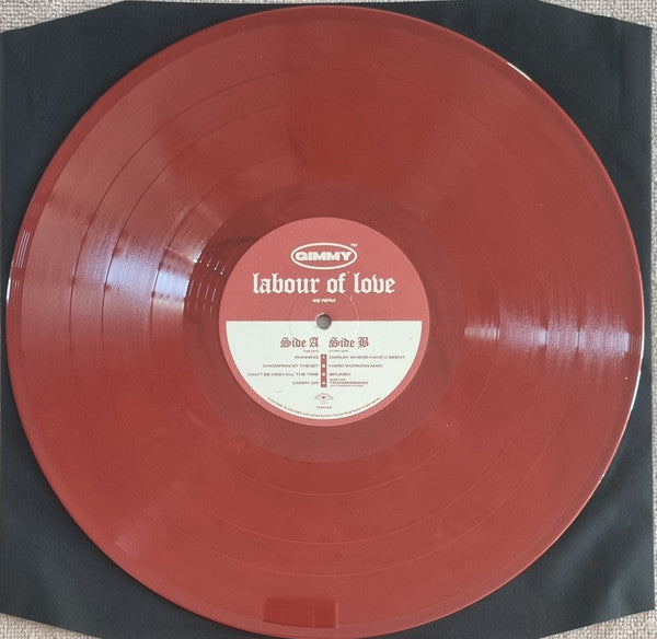 GIMMY – LABOUR OF LOVE ["RECYCLED CHERRY" RED/BLACK VINYL Import] - New 12"