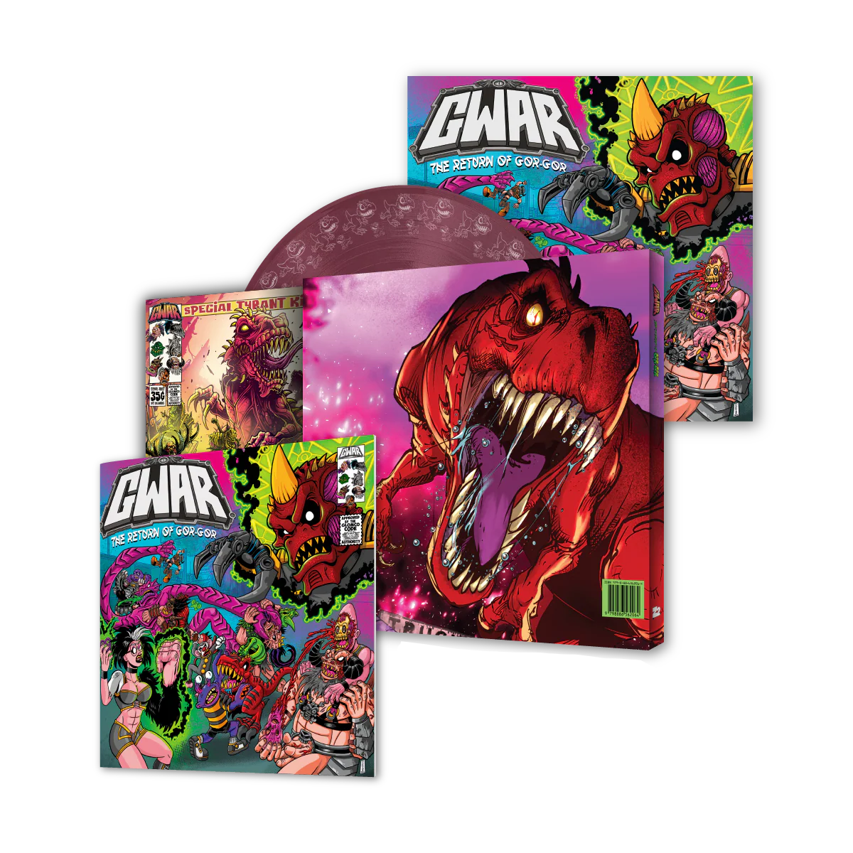 GWAR - The Return of Gor Gor [PURPLE VINYL w/ comic] - New LP – Green ...