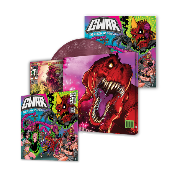 GWAR - The Return of Gor Gor [PURPLE VINYL w/ comic]   - New LP