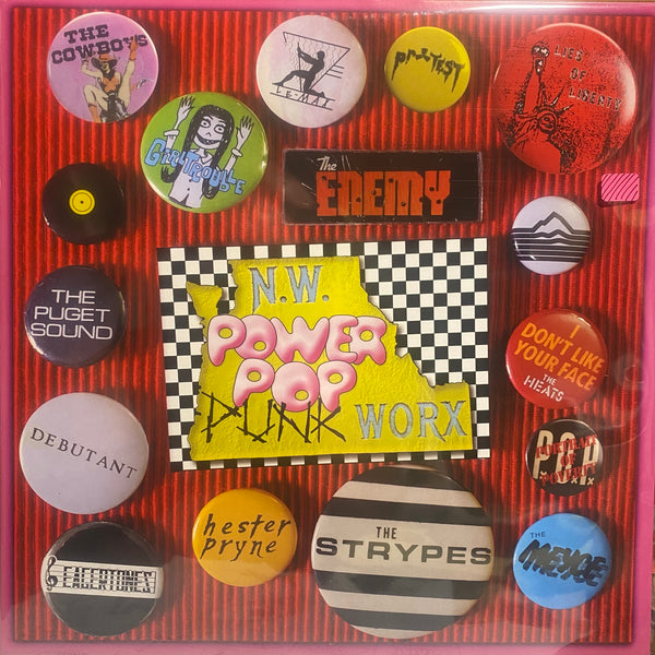 Various Artists - N.W. Power Pop Punk Worx VOLUME 1  [Swirl Vinyl] - New LP