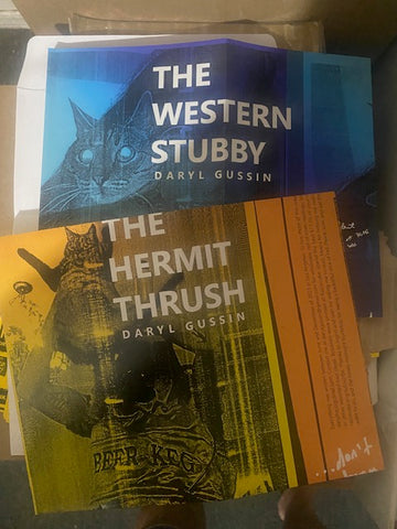 Gussin, Daryl – Western Stubby + The Hermit Thrush – New ZInes