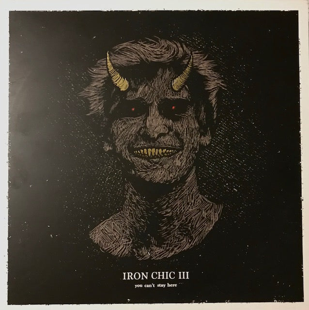Iron Chic - You Can't Stay Here [CLEAR w/ BLACK SMOKE] - New LP