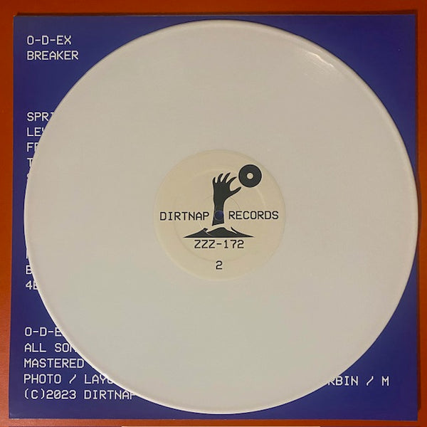 O-D-EX - Breaker [featuring Mark Ryan of Marked Men, Radioactivity, Mind Spiders, High Tension Wires...GREEN NOISE EXCLUSIVE WHITE VINYL (or black)] - New LP