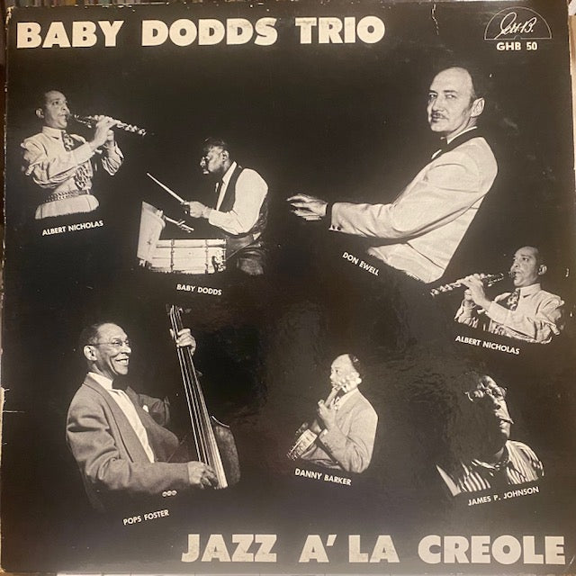 Baby Dodds Trio – Jazz À La Creole – Used LP