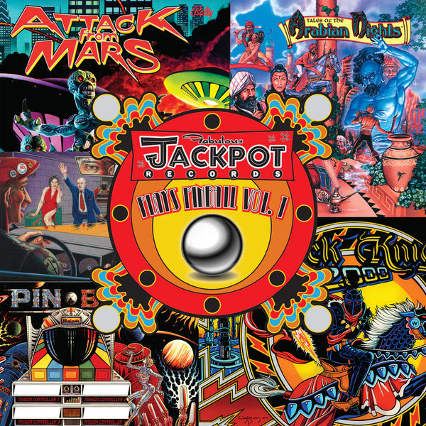 Various – Jackpot Plays Pinball Vol. 1 [RED VINYL] - New LP