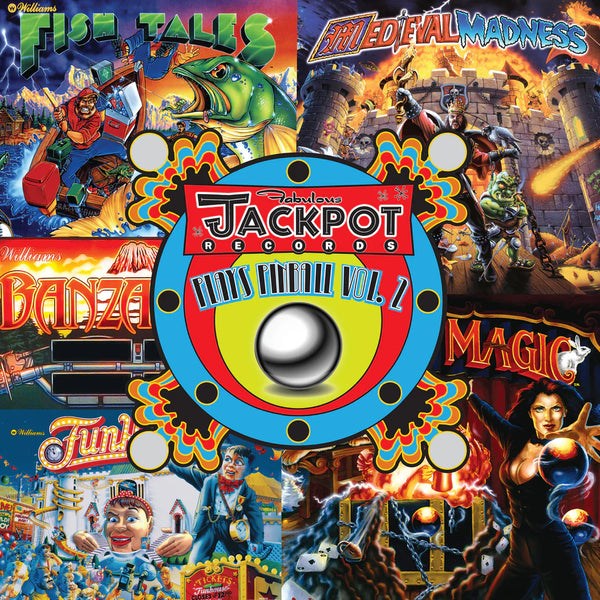 Various – Jackpot Plays Pinball Vol. 2 [BLUE VINYL] - New LP