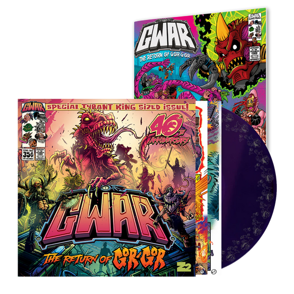 GWAR - The Return of Gor Gor [PURPLE VINYL w/ comic]   - New LP