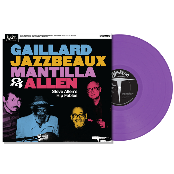 Gaillard, Jazzbeaux, Mantilla & Allen –  Steve Allen's Hip Fables [VIOLET VINYL] - New LP