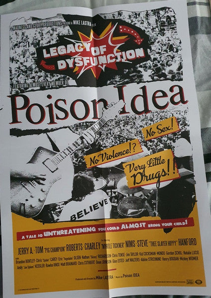 Poison Idea - Legacy of Dysfunction [w/poster] - New LP