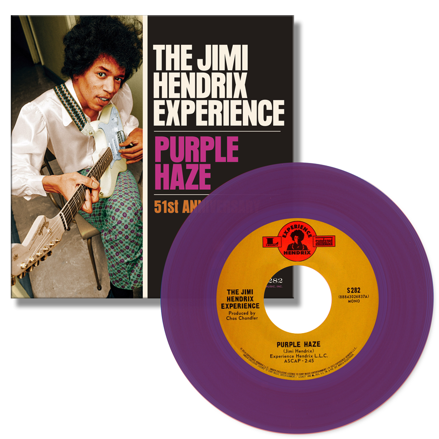 Jimi Hendrix Experience, The - Purple Haze / 51st Anniversary