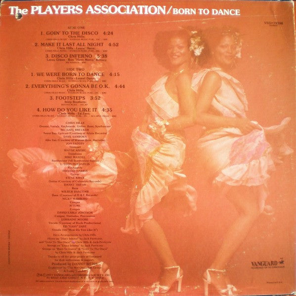Players Association – Born to Dance - Used LP