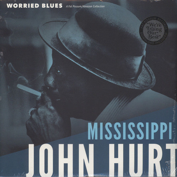 Mississippi John Hurt – Worried Blues - New LP