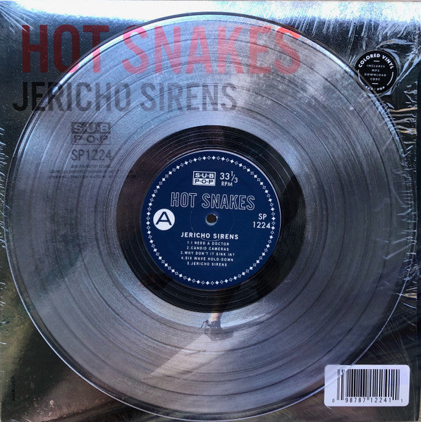 Hot Snakes -  Jericho Sirens [Color Vinyl] - New LP