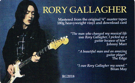 Gallagher, Rory - Blueprint [IMPORT] – New LP