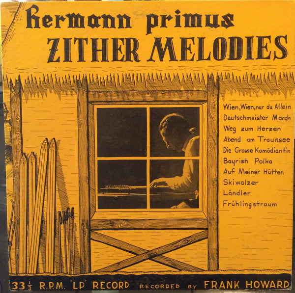 Primus, Hermann – Zither Melodies – Used LP