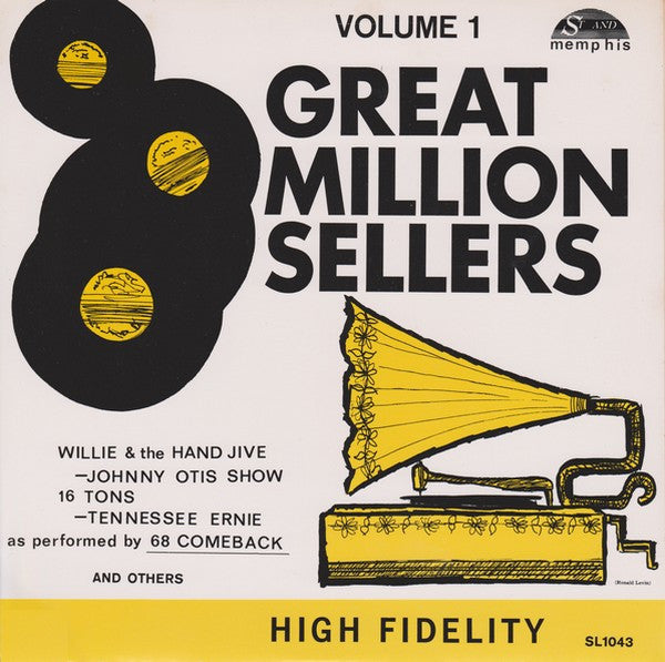 '68 Comeback  -  Great Million Sellers (Volume 1) [IMPORT Yellow Vinyl] – New 7"