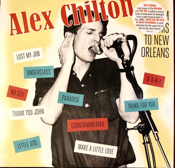 Chilton, Alex - From Memphis to New Orleans – New LP