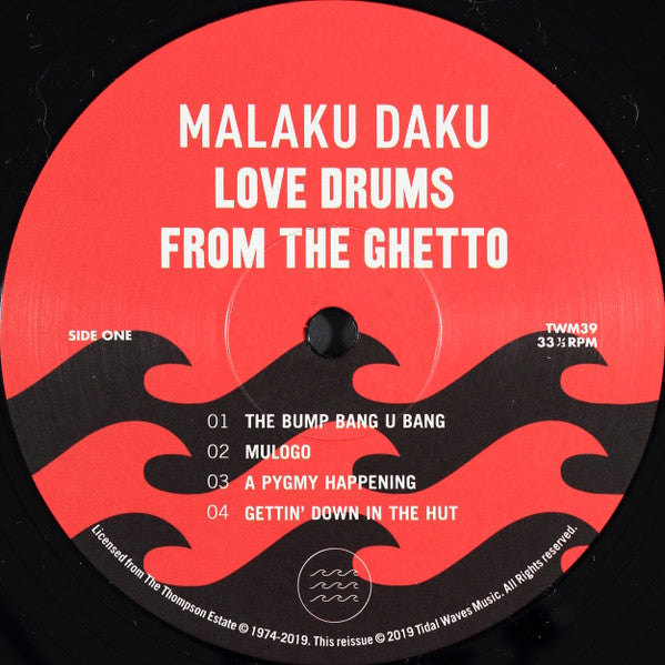 Daku, Malaku – Love Drums from the Ghetto – New LP