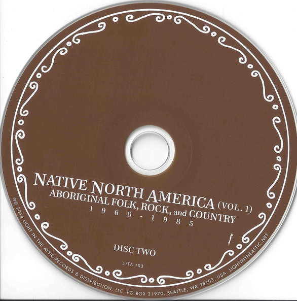 Various Artists – Native North America (Vol. 1) Aboriginal Folk, Rock And Country 1966-1985 - New CD