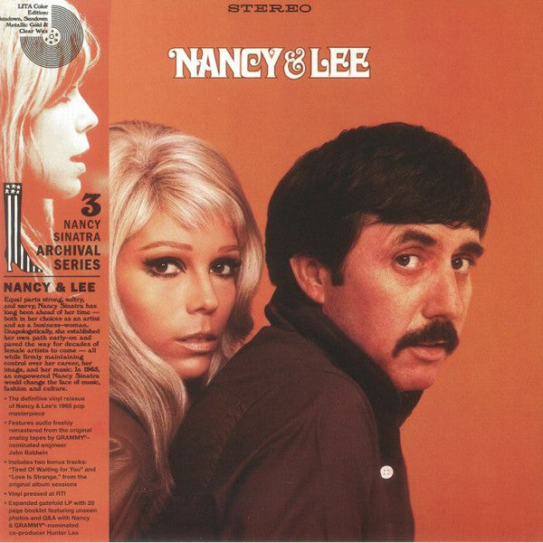 Sinatra, Nancy & Lee Hazlewood – Nancy & Lee [Gold & Clear "Sundown" vinyl] – New LP