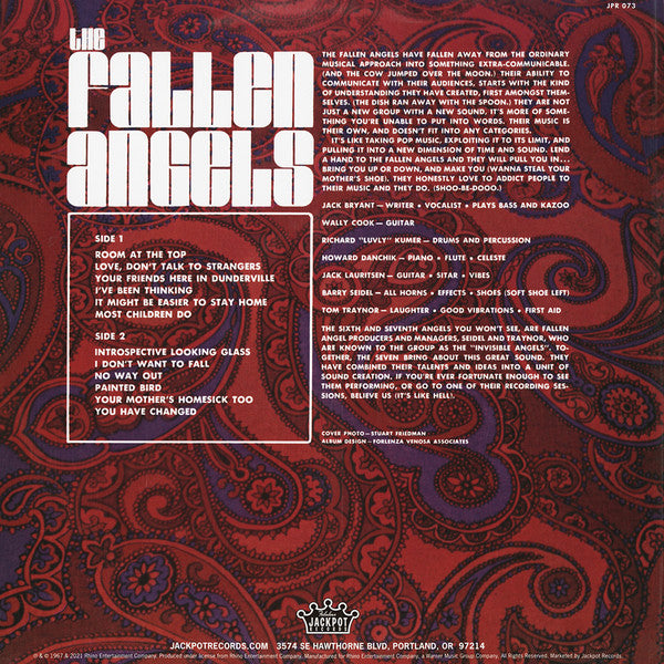 Fallen Angels, The – S/T [Purple Lilac Vinyl] – New LP