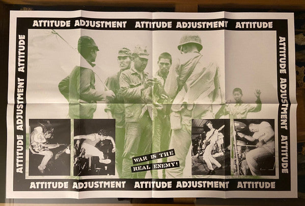 Attitude Adjustment - American Paranoia [w/ poster 1986