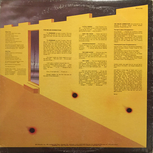 Man – The Welsh Connection - Used LP