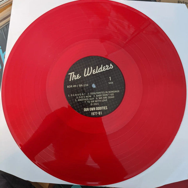 Welders, the ‎– Our Own Oddities 1977-81 [IMPORT Ruby Red Vinyl] – New LP