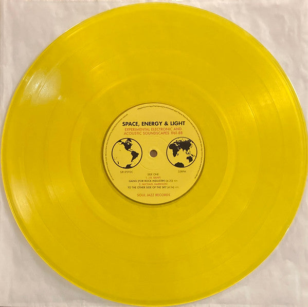 Various Artists – Space, Energy & Light: Experimental Electronic And Acoustic Soundscapes 1961-88 [YELLOW VINYL IMPORT 3xLP] - New LP