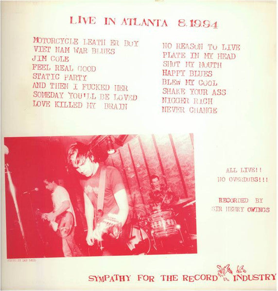 Oblivians - Rock 'n Roll Holiday!: Live In Atlanta - New LP